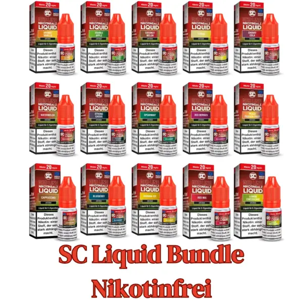 SC-Liquid-Bundle Nikotinfrei