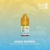 Mit dem RandM Tornado E-Liquid - Mixed Berries 20mg/ml erhältst du ein hochwertiges und fruchtiges Dampferlebnis, das die perfekte Mischung aus verschiedenen Beerenarten bietet. Die Nikotinstärke von 20mg/ml sorgt für eine angenehme Nikotinaufnahme, die sowohl Anfänger als auch erfahrene Dampfer zu schätzen wissen. Hol dir das Mixed Berries Liquid und genieße jeden Zug voller fruchtigem Genuss!