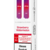 IVG Air Pods Strawberry Watermelon – 20 mg/ml: Weiße Packung mit pinken Pods, 20mg Nikotin, Strawberry Watermelon, Nikotinwarnung.