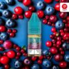 Flasche RandM Tornado Liquid Blueberry Cherry Cranberry 20 mg/ml vor Beerenmix – E-Liquid mit Geschmack von Blaubeeren, Kirschen und Cranberries