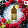 Flasche RandM Tornado Liquid Vimto 20 mg/ml vor dunklen Beeren und Trauben – E-Liquid mit fruchtig-würzigem Geschmack inspiriert vom Vimto-Softdrink