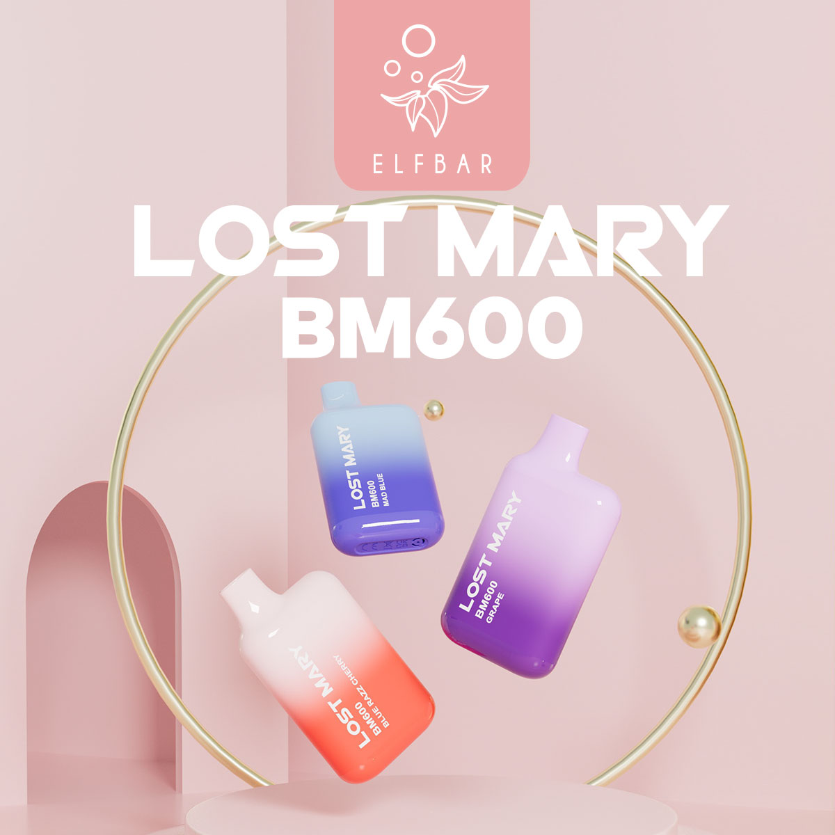 8 + 2 Lost Mary BM600 Marygy Ice AKTION