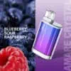 Amare Crystal One Einweg E-Zigarette – Sorte Blueberry Sour Raspberry mit kräftigem Beerenmix und säuerlicher Note