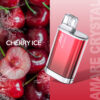 Amare Crystal One E-Zigarette – Geschmack Cherry Ice mit süßem Kirsch-Aroma und frischer Eisnote