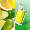 Amare Crystal One E-Zigarette – Geschmack Lemon & Lime mit erfrischendem Zitrus-Mix aus Zitrone und Limette