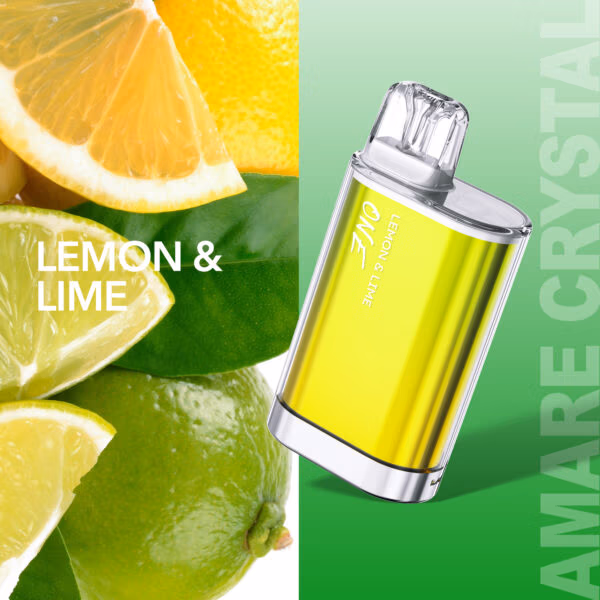Amare Crystal One E-Zigarette – Geschmack Lemon & Lime mit erfrischendem Zitrus-Mix aus Zitrone und Limette