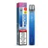 ELFBAR 800 Mad Blue Einweg E-Zigarette mit Verpackung – auffälliges blaues Design, 2 ml E-Liquid mit Beerenmix, 20 mg Nikotin, Warnhinweis deutlich auf der Verpackung erkennbar