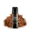 ELFBAR Elfa Pods Golden Tobacco mit 20 mg/ml Nikotingehalt – schwarzer Pod vor einem Haufen getrocknetem Tabak