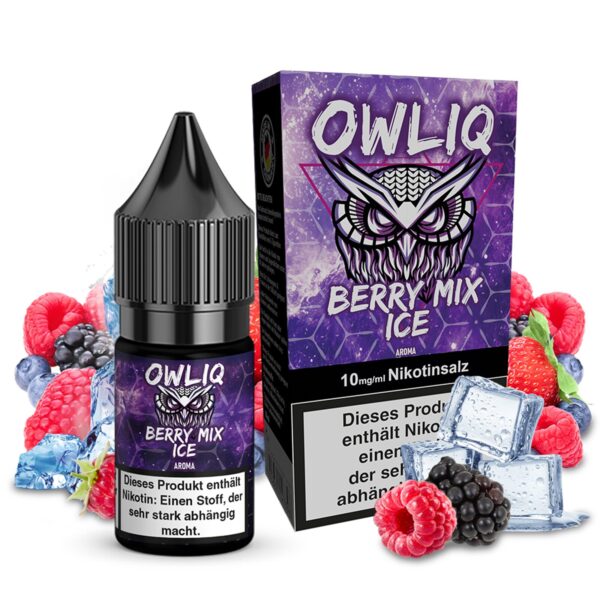 OWLIQ Berry Mix Ice Liquid – Bild 2