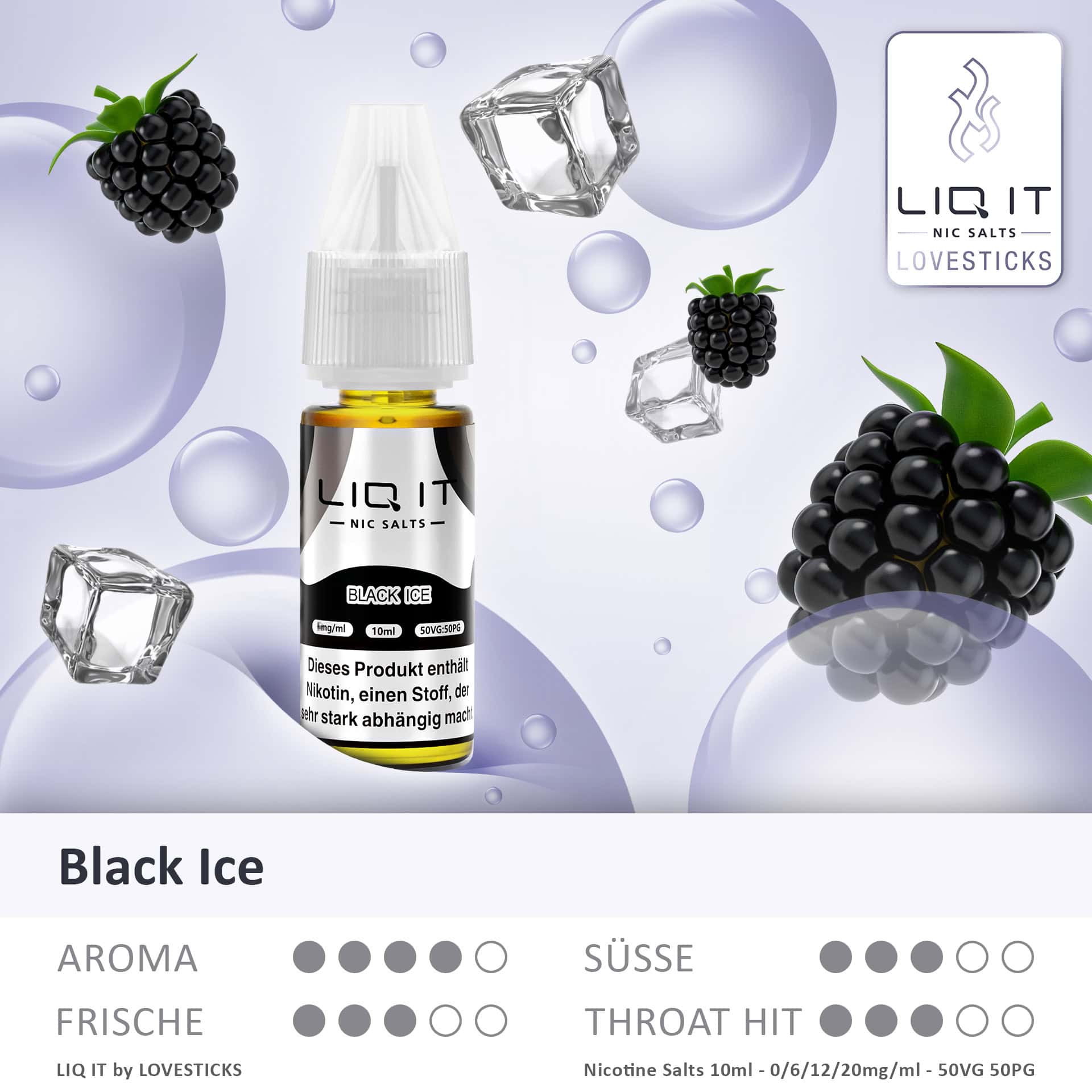 Lovesticks LIQ IT Black Ice