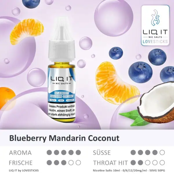 Lovesticks LIQ IT Blueberry Mandarin Coconut