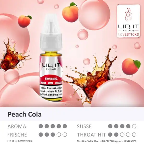 Lovesticks LIQ IT Peach Cola