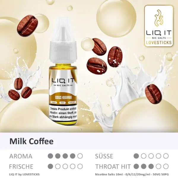Lovesticks LIQ IT Milk Coffee