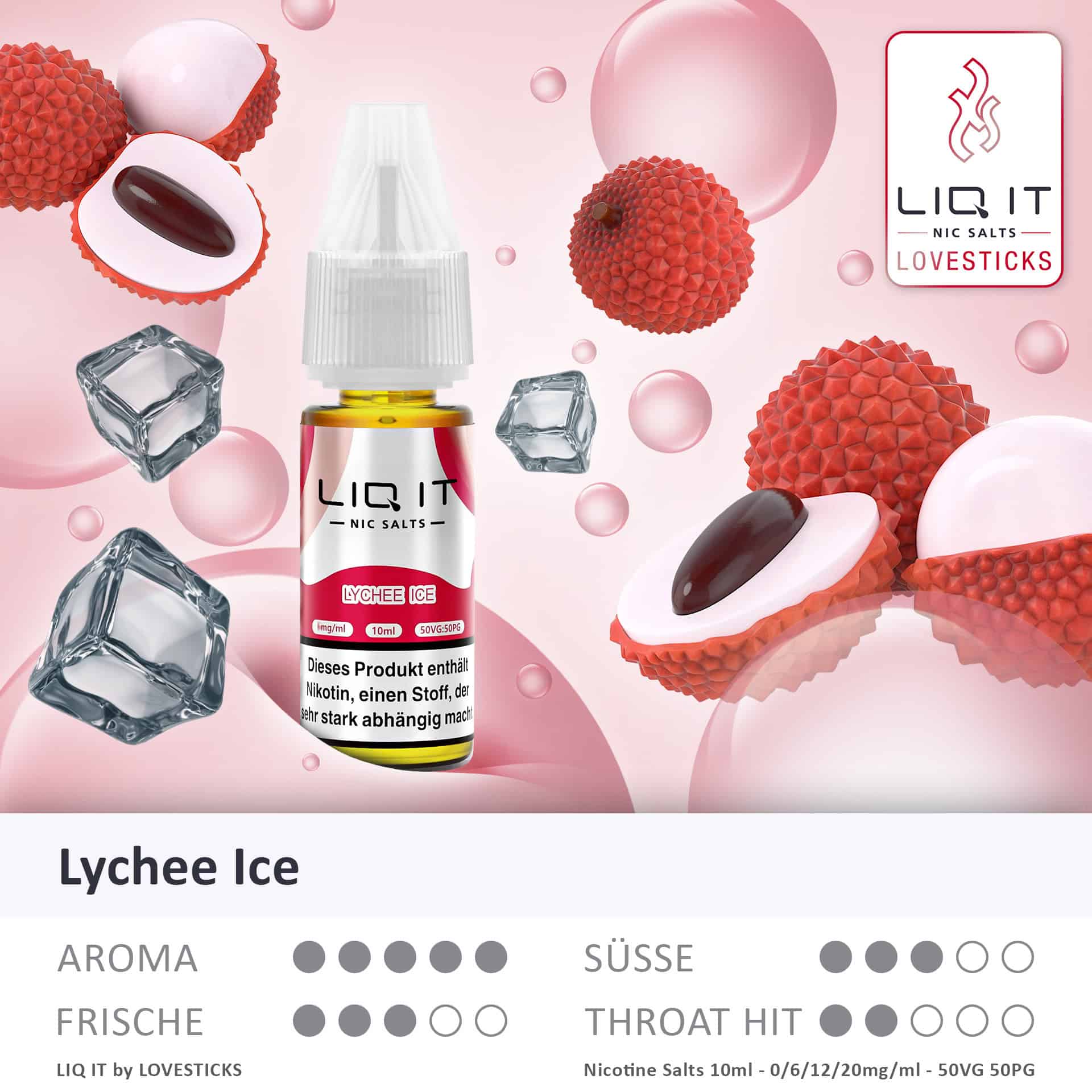 Lovesticks LIQ IT Lychee Ice