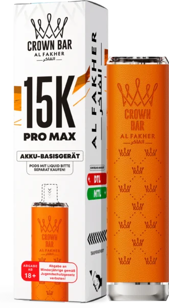 Al Fakher 15K Pro Max Basisgerät Orange