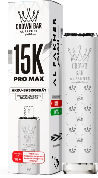 Al Fakher 15K Pro Max Basisgerät White