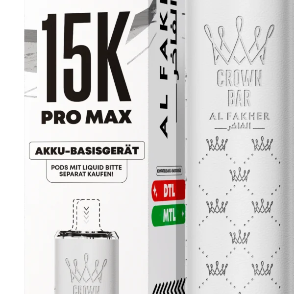 Al Fakher 15K Pro Max Basisgerät White