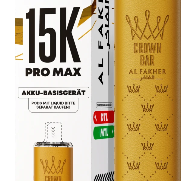 Al Fakher 15K Pro Max Basisgerät Yellow