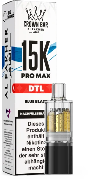 Al Fakher 15K Pro Max DTL Pod Blue Blast