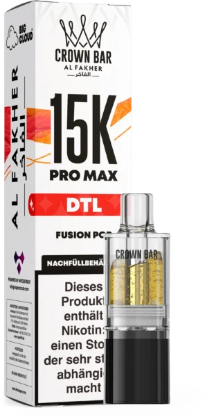 Al Fakher 15K Pro Max DTL Pod Fusion Pop