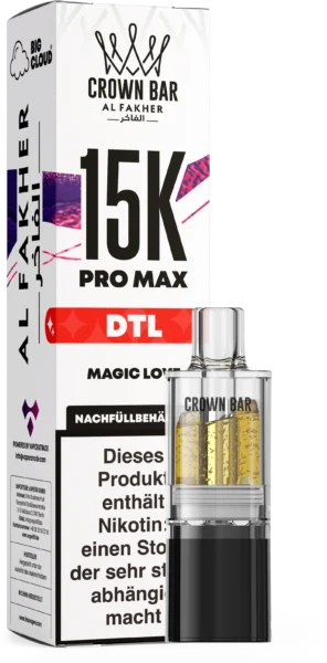 Al Fakher 15K Pro Max DTL Pod Magic Love