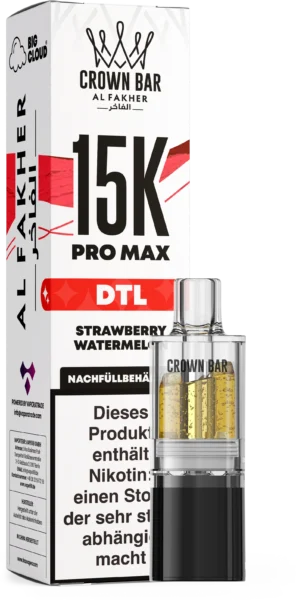 Al Fakher 15K Pro Max DTL Pod Strawberry Watermelon