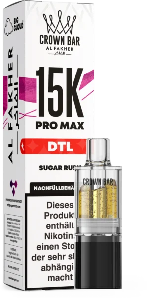 Al Fakher 15K Pro Max DTL Pod Sugar Rush